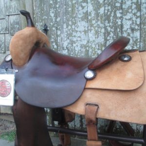 M J (Michelle) Liggett Cutting Saddle