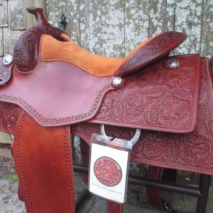 R W Bowman Reining Saddle