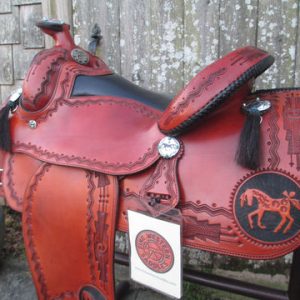 Skyhorse Fancy Ranch Saddle Show Saddle